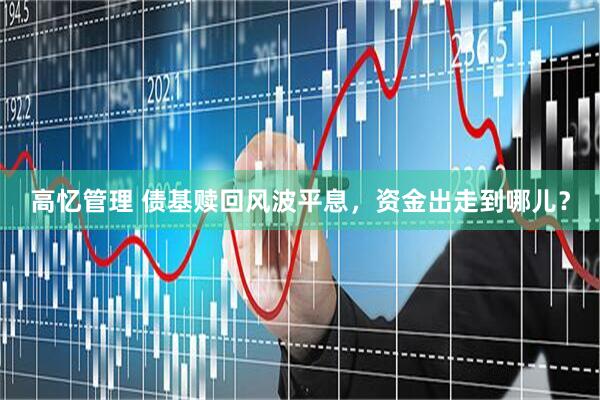 高忆管理 债基赎回风波平息，资金出走到哪儿？